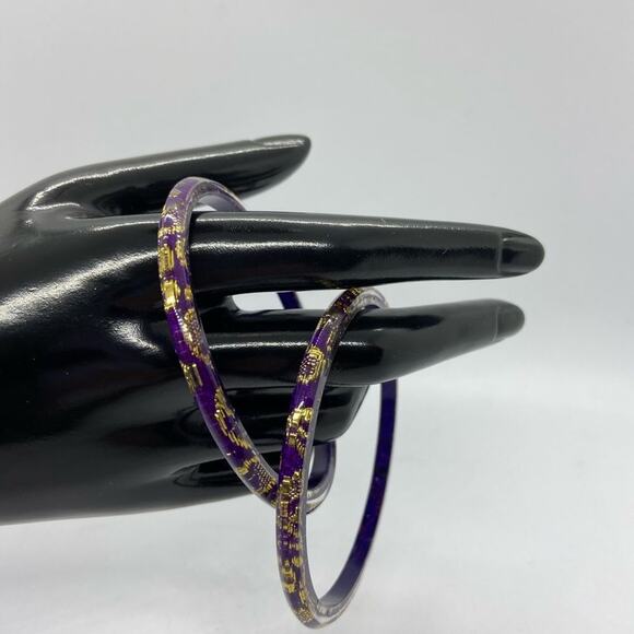 Set of 2 Epoxy Resin Bracelets - Picture 3 of 4